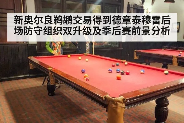 新奥尔良鹈鹕交易得到德章泰穆雷后场防守组织双升级及季后赛前景分析