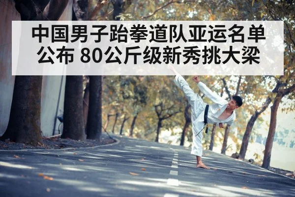 中国男子跆拳道队亚运名单公布 80公斤级新秀挑大梁